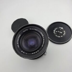 Vivitar Auto 24mm F2.8 Wide Angle‎ Lens No.3704398 Vintage Camera
